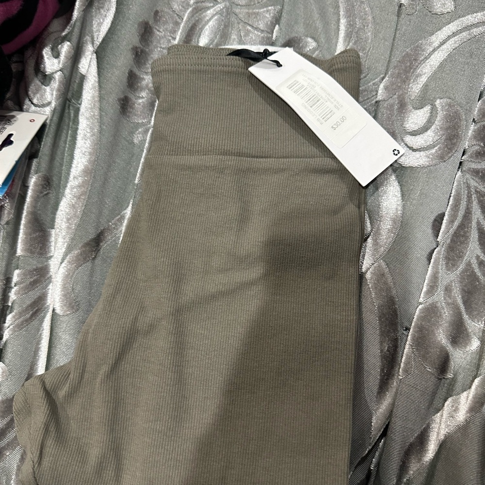 Olive Green Women's Leggings
